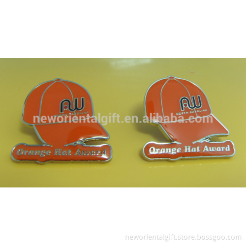 Custom shape metal lapel pins , metal Tin badges